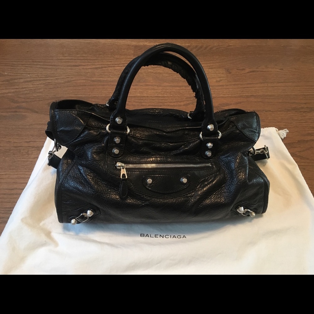 Balenciaga | City Bag Silver Hardwaree